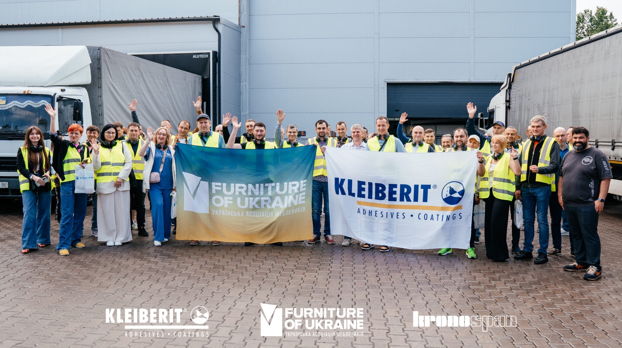 FURNICON Rivne participants visiting a furniture manufacturer